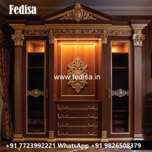 Traditional Bedroom Closet with Elegant Decor No-4451