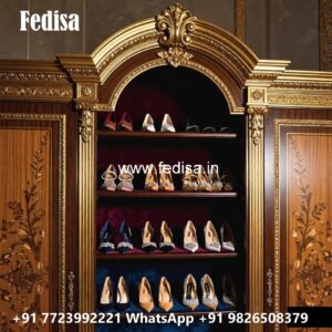 Luxury Wardrobe Design with Decorative Panels No-4459
