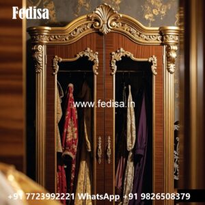 Timeless Wooden Closet with Rich Texture No-4460