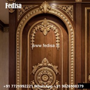 Elegant Wardrobe Design with Premium Wood Beauty No-4461