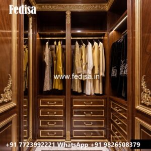 Traditional Wardrobe Design with Vintage Style No-4472
