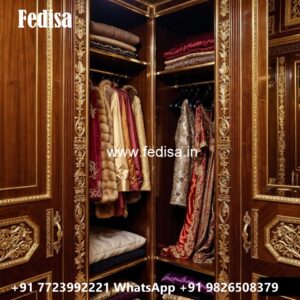 Elegant Closet Design with Decorative Charm No-4476