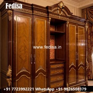 Royal Style Wardrobe with Timeless Features No-4489