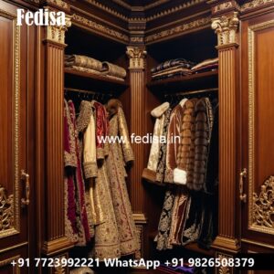 Luxury Classic Closet with Rich Wooden Texture No-4490