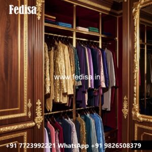 Premium Wardrobe Design for Luxury Apartments No-4530
