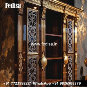 Luxury Wardrobe Design with Glossy Finish No-4537