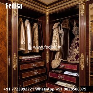 Luxury Wardrobe Design for Spacious Bedrooms No-4553