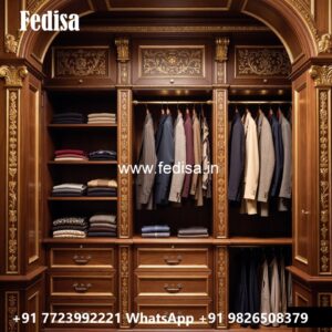 Innovative Wardrobe Design with Functional Layout No-4554