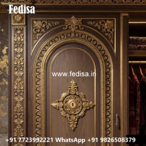 Wardrobe Design with Stylish Handle Details No-4561