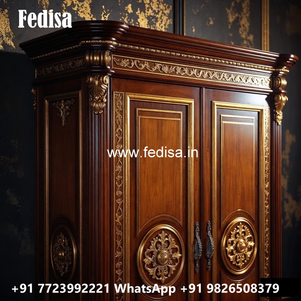 Beautiful Wardrobe Design with Premium Wood No-4575