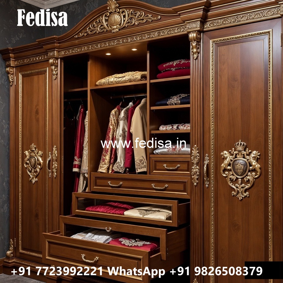 Wooden Wardrobe Design with Luxury Appeal No-4589