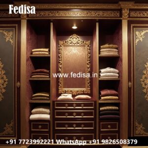 Luxury Wardrobe Design with Stylish Lighting No-4599