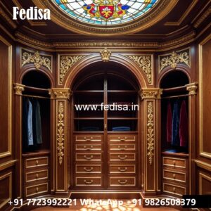 Modern Wardrobe Design with Sleek Storage No-4612