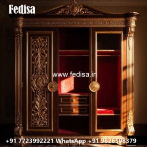 Stylish Wardrobe Design with Modern Layout No-4619