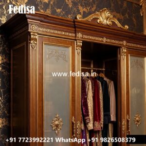 Minimal Wardrobe Design with Elegant Storage No-4626