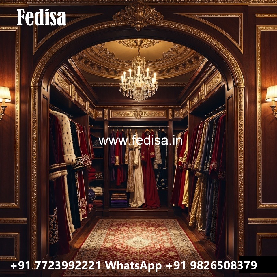 Luxury Wardrobe Design with Functional Features No-4629