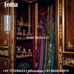 Luxury Wardrobe Design with Elegant Layout No-4643