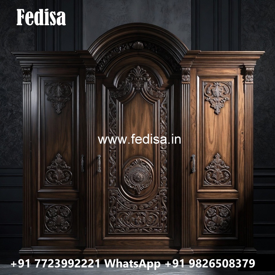 Modern Wardrobe Design with Elegant Decor No-4653