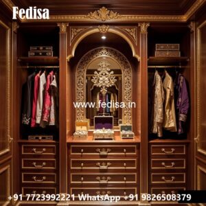 Wardrobe Design Ideas with Designer Finish No-4660