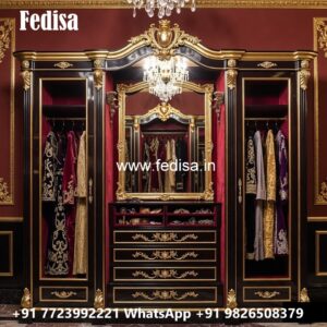 Contemporary Wardrobe Design with Stylish Details No-4662