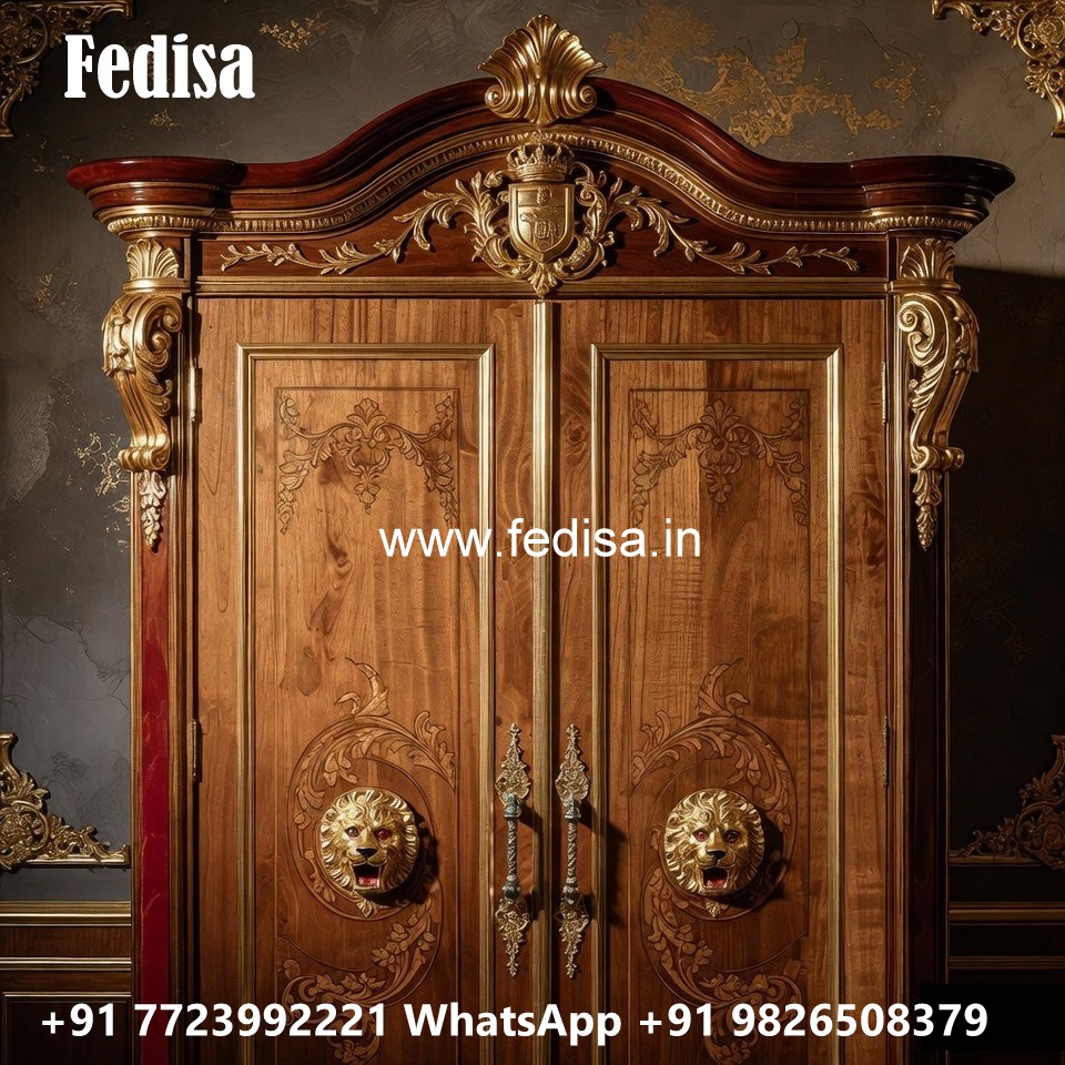 Modern Wardrobe Design with Luxury Features No-4693