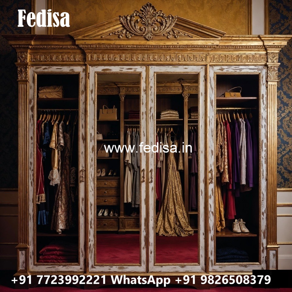 Wardrobe Design Ideas with Wooden Elegance No-4719