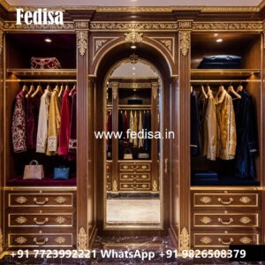 Stylish Wardrobe Design for Modern Villas No-4720