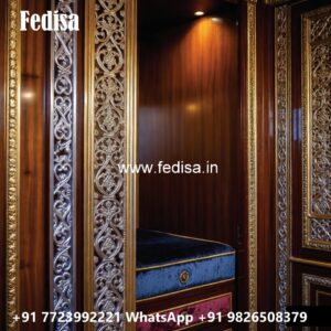 Stylish Wardrobe Design with Premium Wood Finish No-4730