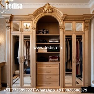 Beautiful Wooden Wardrobe Design Concepts No-4734