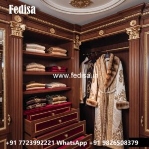 Modern Wardrobe Design with Stylish Lighting No-4744