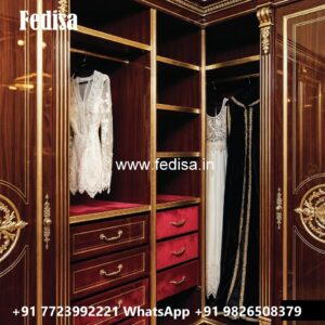 Smart Wardrobe Design with Elegant Interiors No-4762