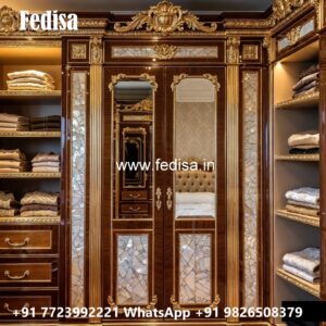 Luxury Wardrobe Design with Designer Details No-4768