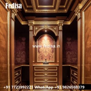 Premium Wardrobe Design with Elegant Wooden Finish No-4777