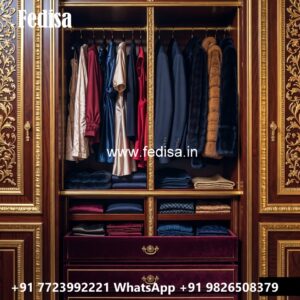 Contemporary Wardrobe Design with Smart Lighting No-4783