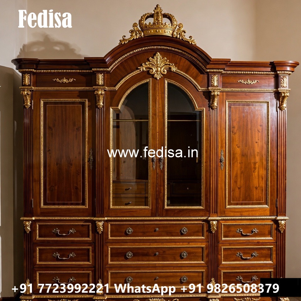 Classic Wooden Wardrobes No-4819