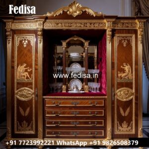 Classic Wardrobe Design with Mirror Doors No-5104