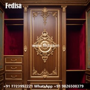 Classic Wardrobe Design with Elegant Detailing No-5116