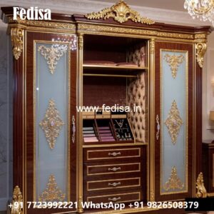Royal Wooden Wardrobe Design Ideas No-5119