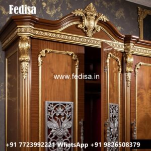 Classic Wardrobe Design with Premium Wood No-5141