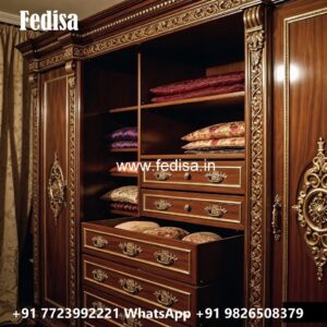 Elegant Wooden Closet Design Trends No-5155