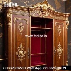Vintage Wooden Wardrobe Design Inspiration No-5160