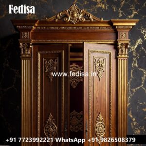 Classic Closet Design with Decorative Mirrors No-5179