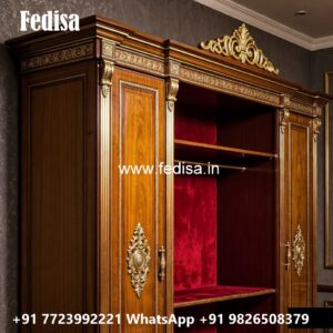 Antique Closet Design with Wooden Beauty No-5188