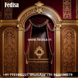 Classic Wooden Wardrobe with Decorative Beauty No-5201