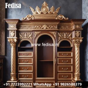 Classic Wardrobe Design for Royal Bedrooms No-5216