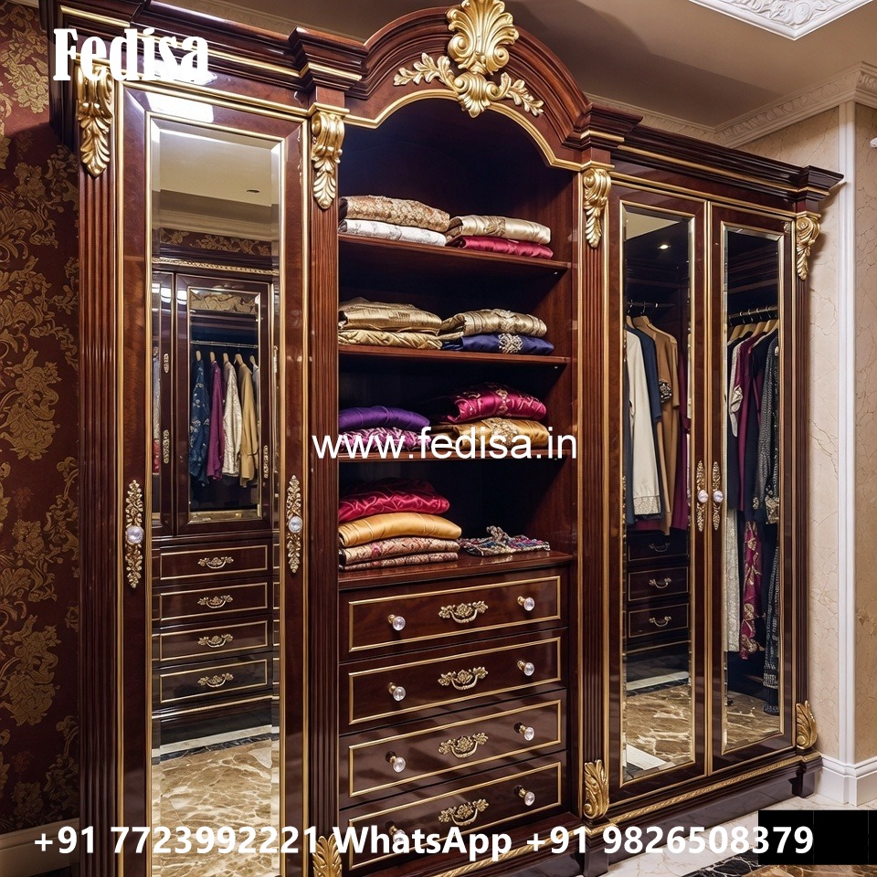 Antique Wardrobe Design with Modern Luxury No-5218