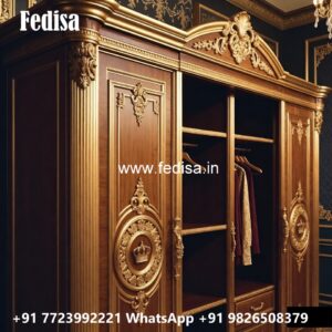 Elegant Wooden Closet for Spacious Bedrooms No-5230