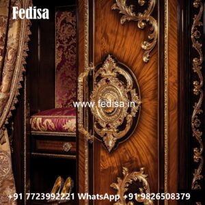Luxury Closet Design with Vintage Charm No-5235