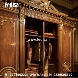 Traditional Wardrobe Design with Royal Style No-5239