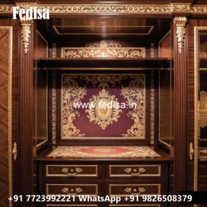 Traditional Wardrobe Design with Artistic Details No-5248
